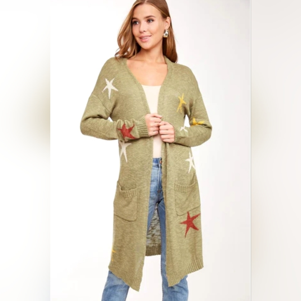 LLOVE Super Star Cardigan